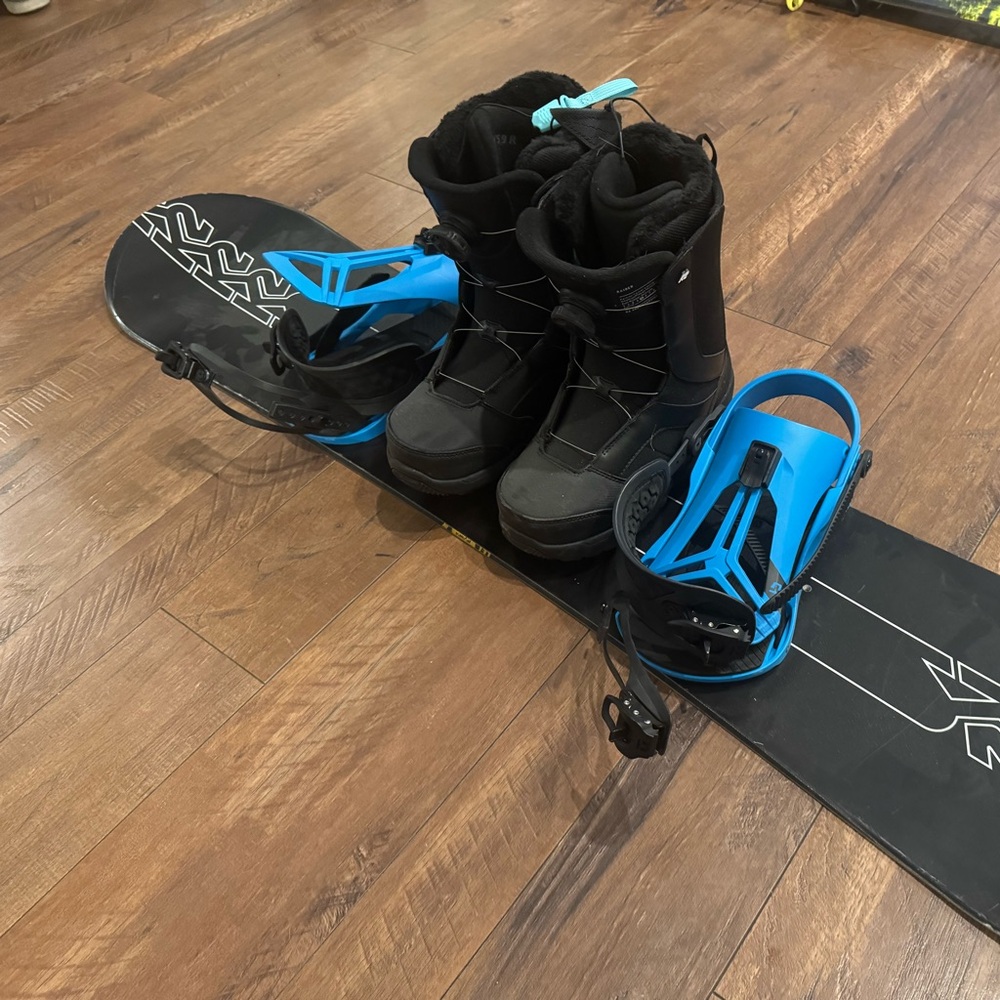 K2 Snowboard + Boot Set – Great Condition
